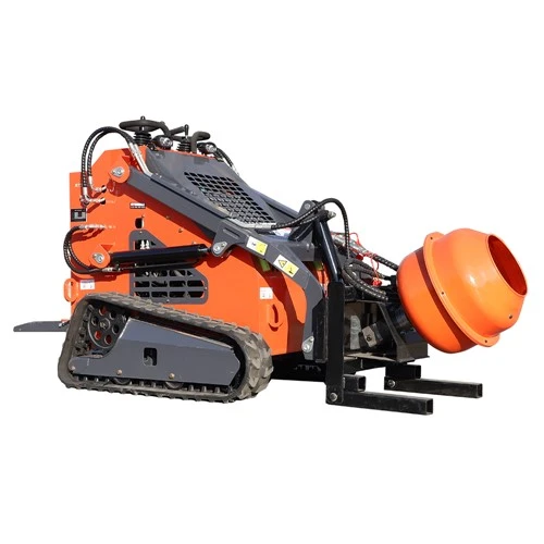 Skid Steer Loader - กลองผสม