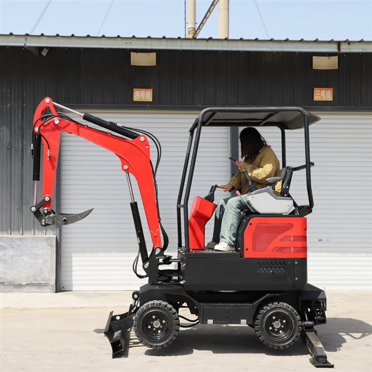 YFE20W Wheel Mini Excavator