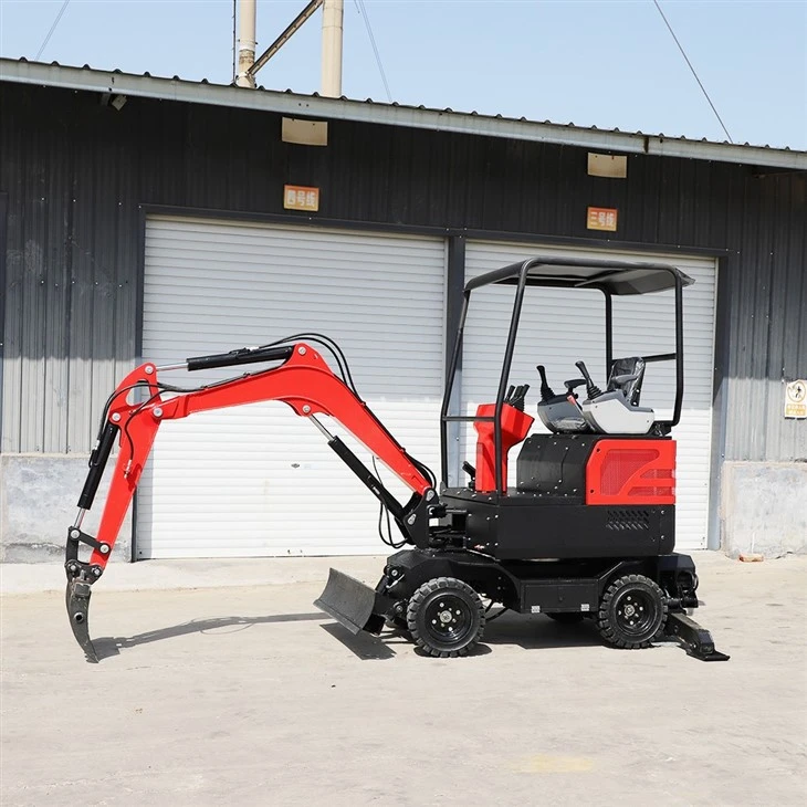 YFE20W Wheel Mini Excavator